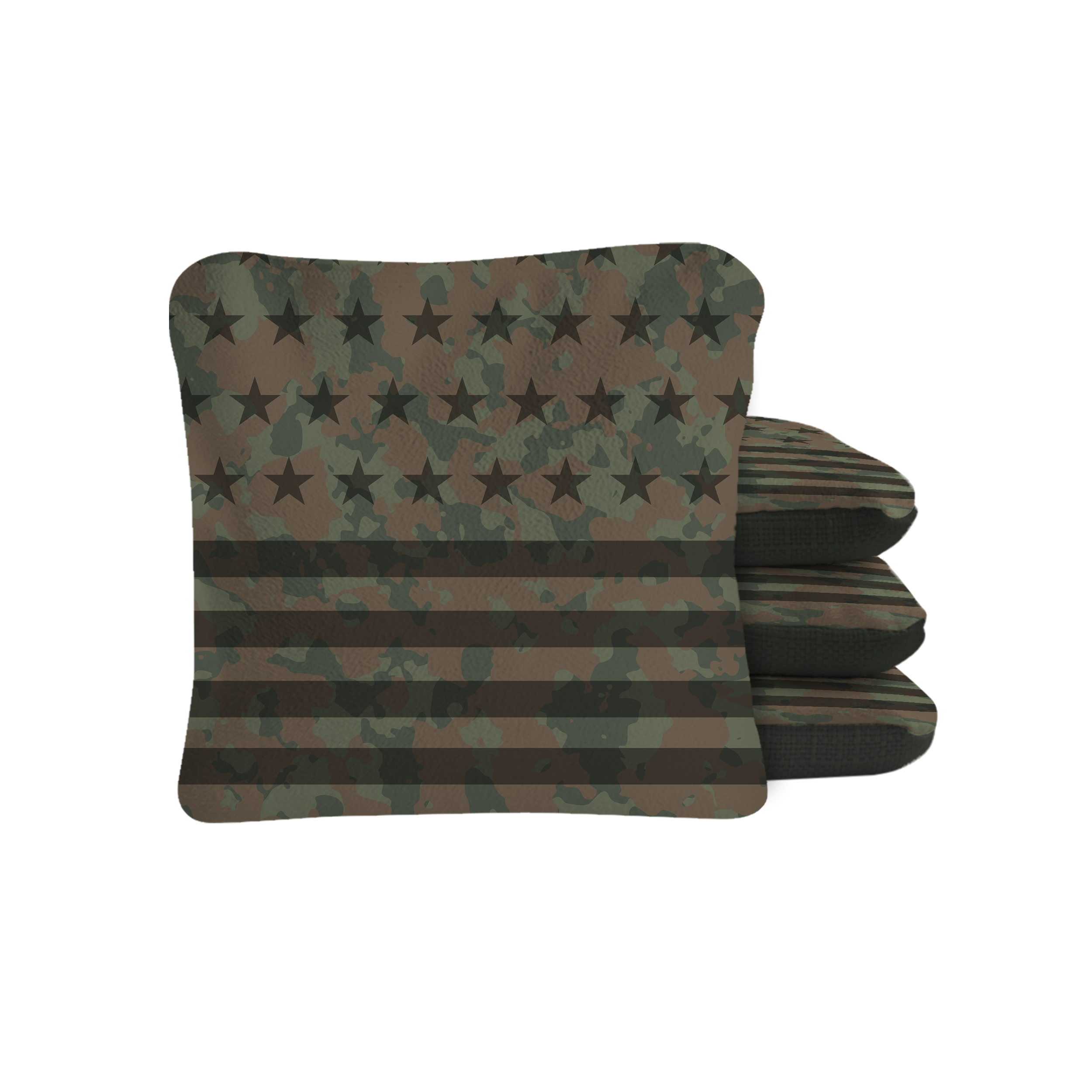 American Flag Camouflage Synergy Pro Cornhole Bags