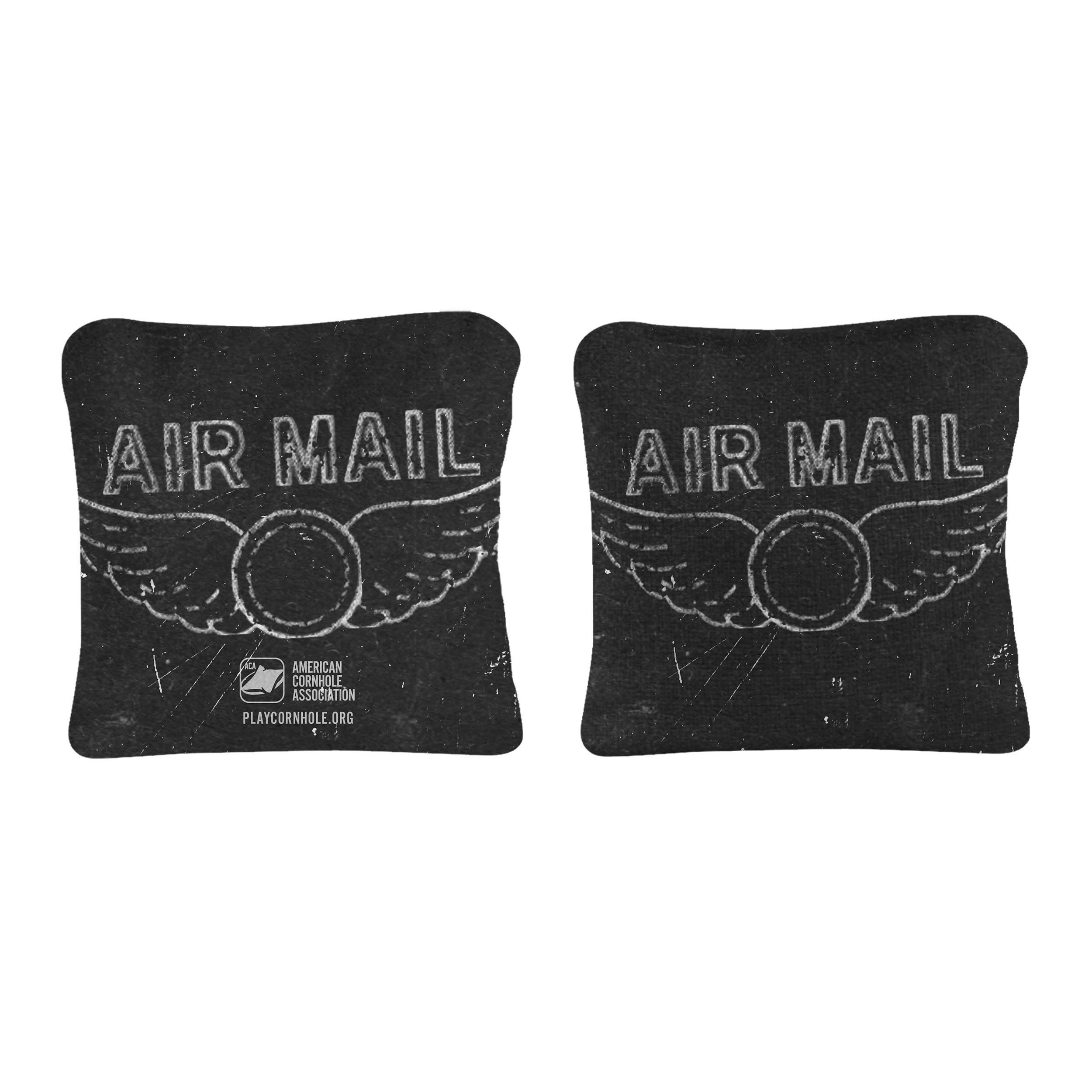 Distressed Airmail Synergy Pro Cornhole Bags