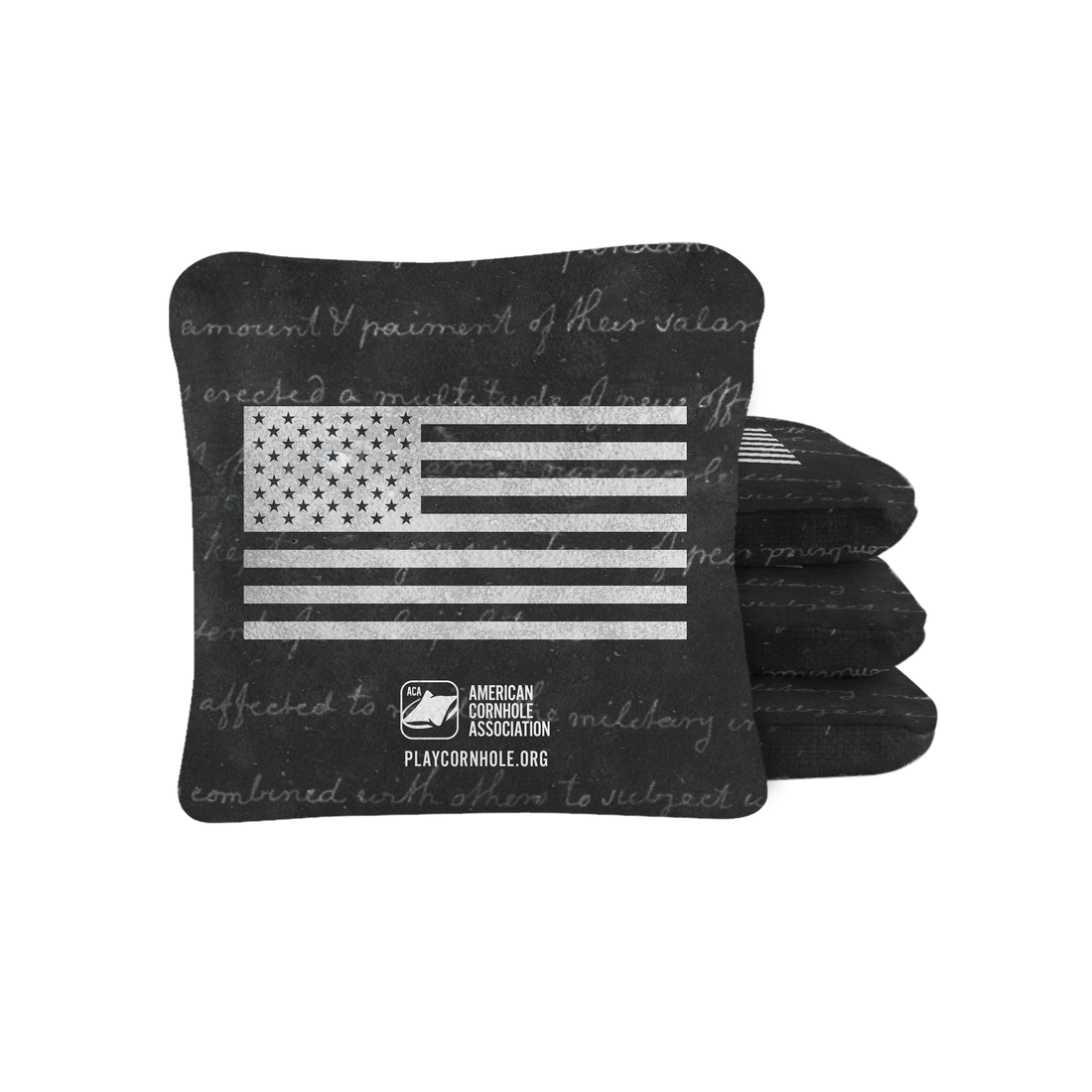 Distressed American Flag Synergy Pro Cornhole Bags