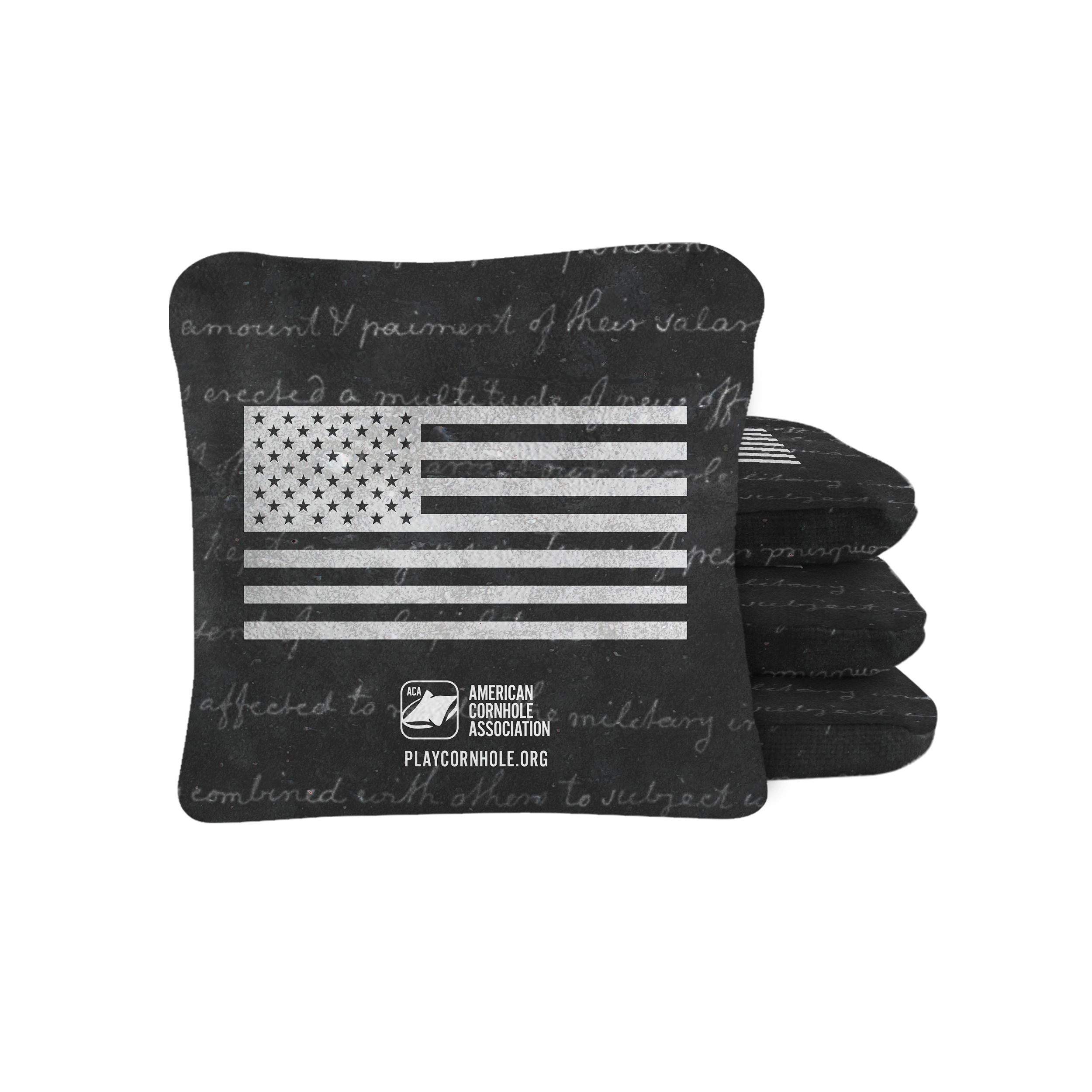 Distressed American Flag Synergy Pro Cornhole Bags