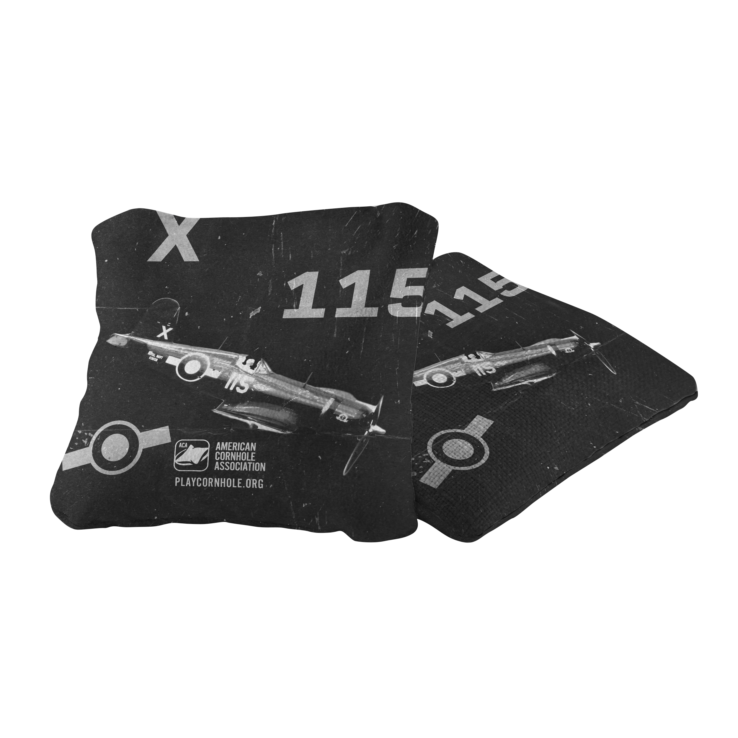 Distressed Bomber 115 Synergy Pro Cornhole Bags