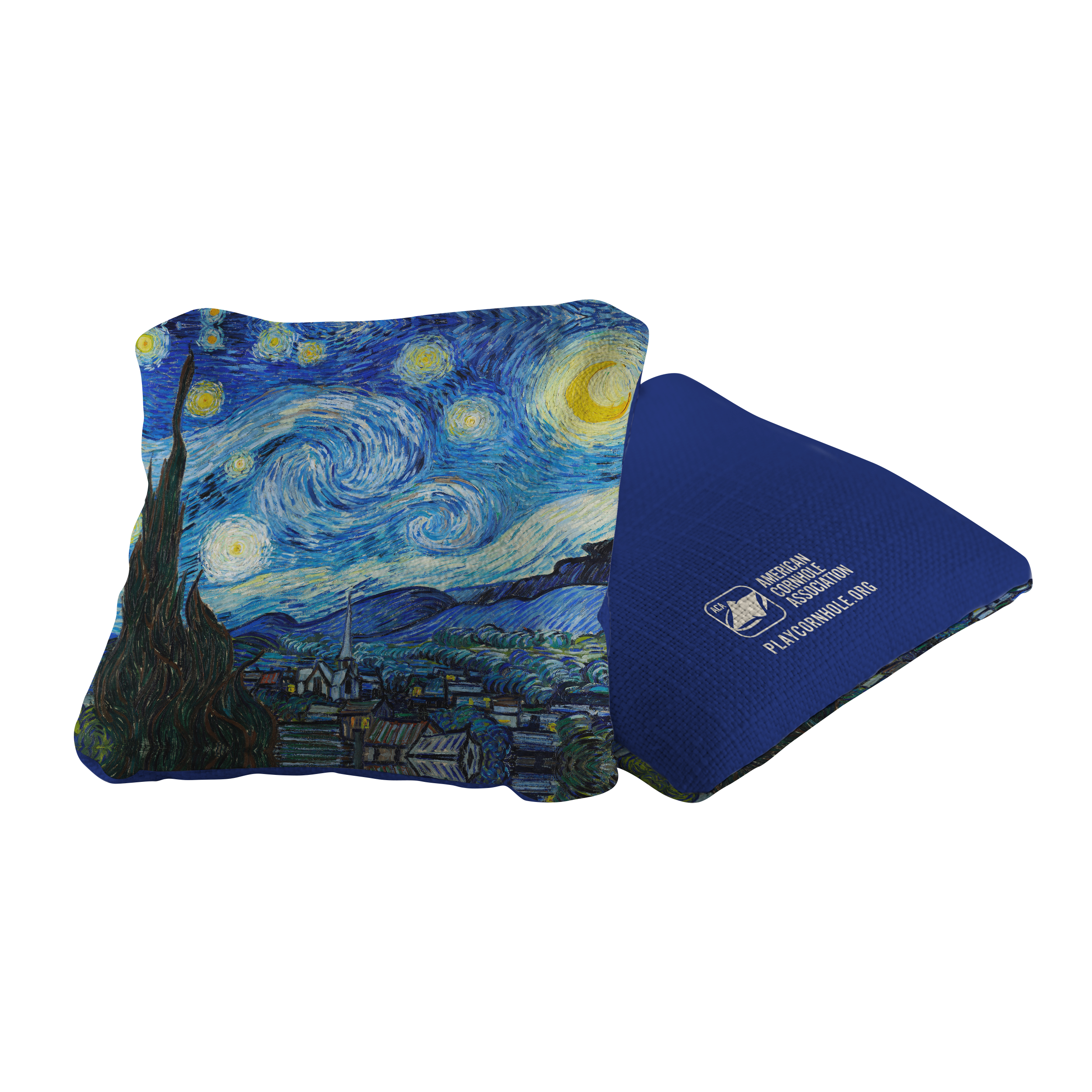 6-in Synergy Pro Van Gogh Starry Night Professional Regulation Cornhole Bags