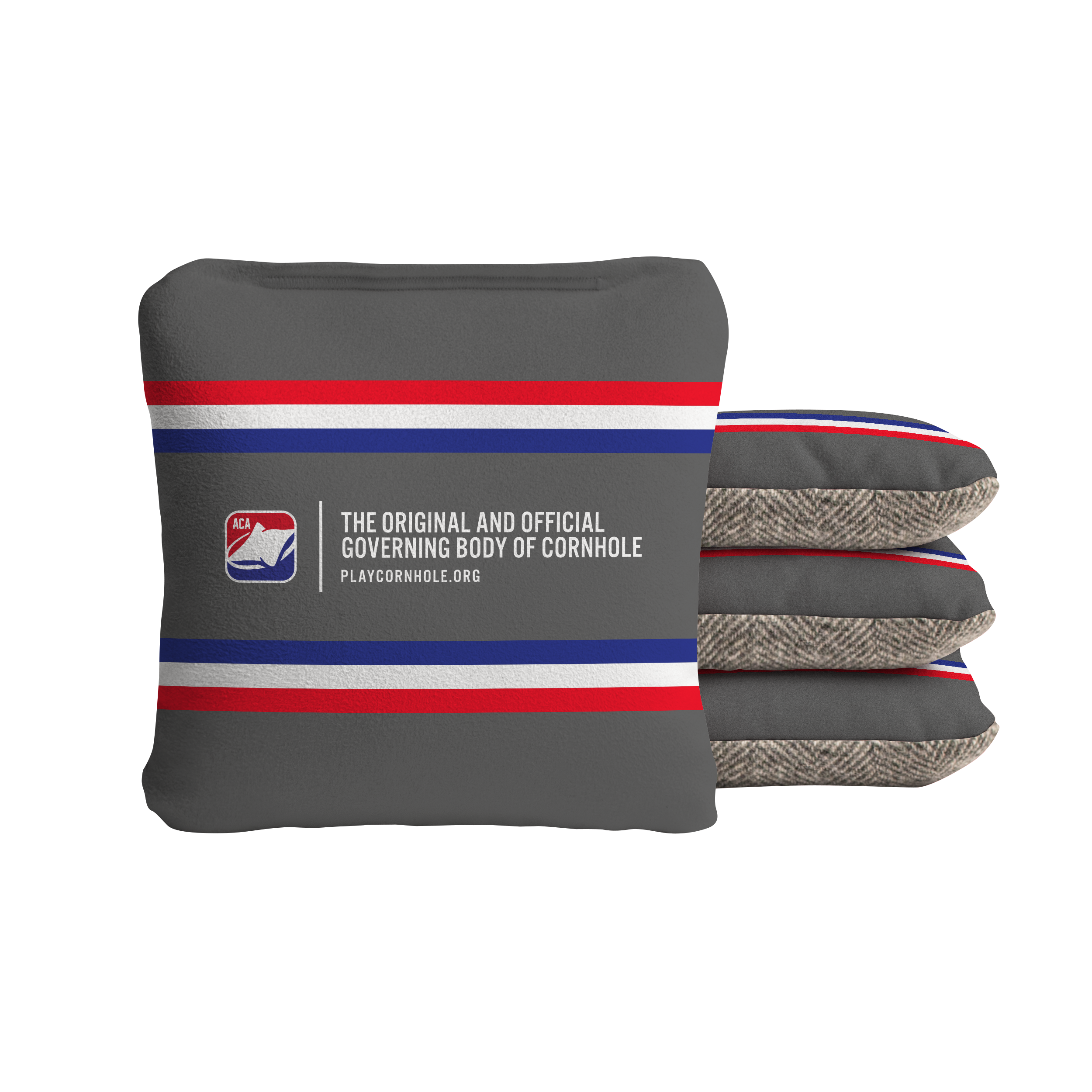 6-in Synergy Soft ACA Patriotic Stripes Professional Regulation Cornhole Bags