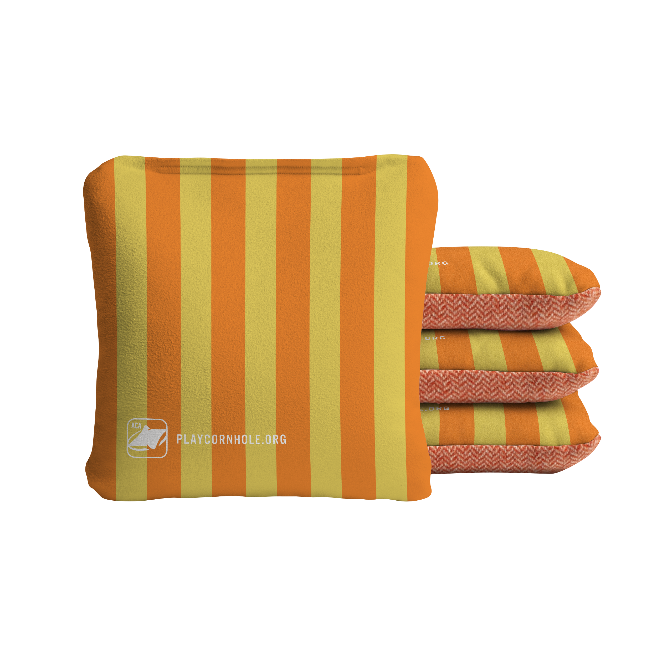 6-in Synergy Soft Beach Stripes Professional Regulation Cornhole Bags