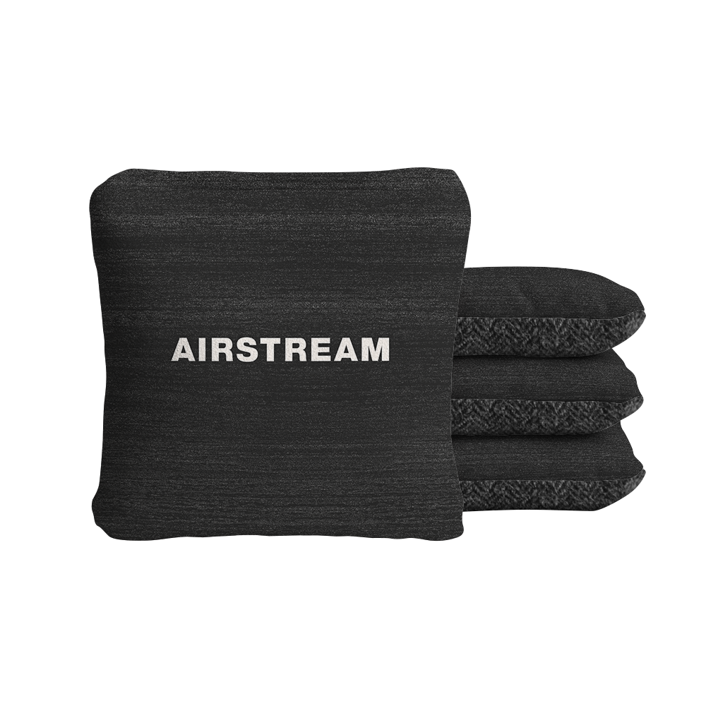 Airstream Logo Black Synergy Soft Cornhole Bags