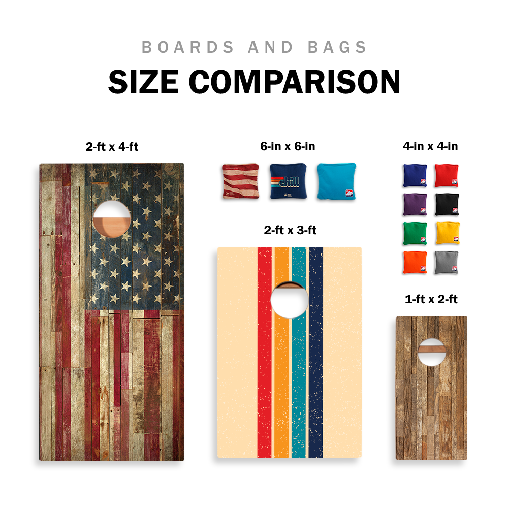 Chill Nation USA Flag Limited Edition Star Cornhole Boards | 01.25 Drop