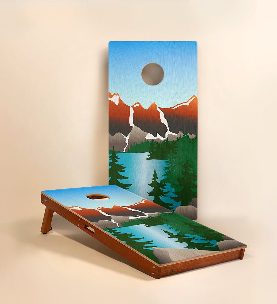 2x4 Rocky Mountain Cornhole Boards