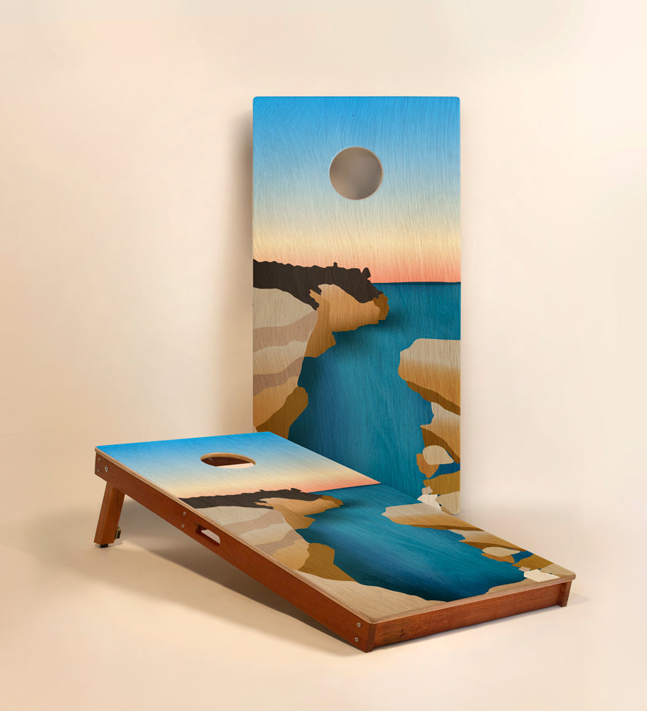 2x4 Pictured Rocks Cornhole Boards